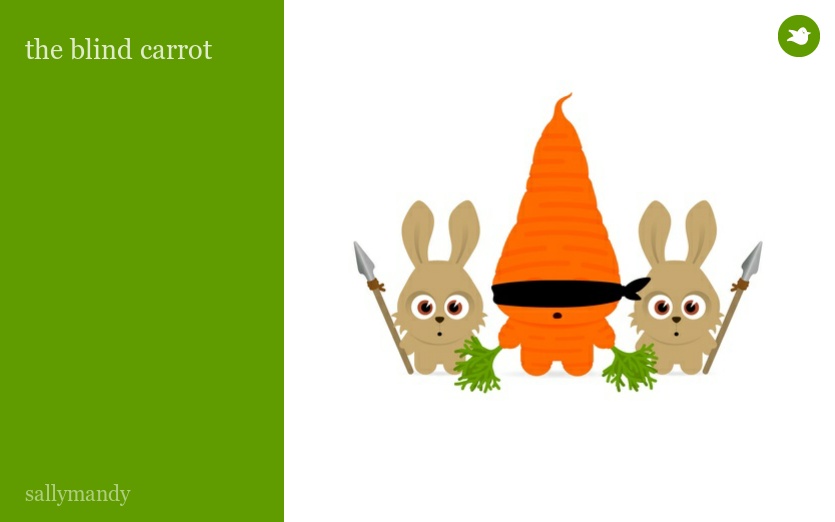 the blind carrot