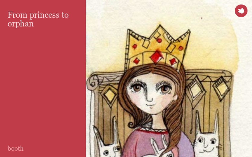 From princess to orphan