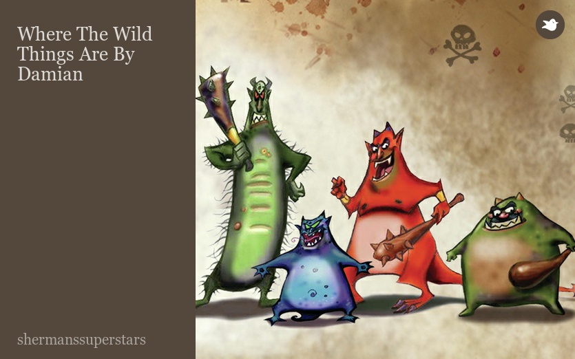 Where The Wild Things Are By Damian