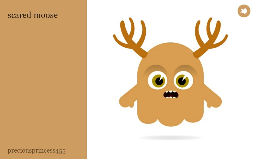 scared moose