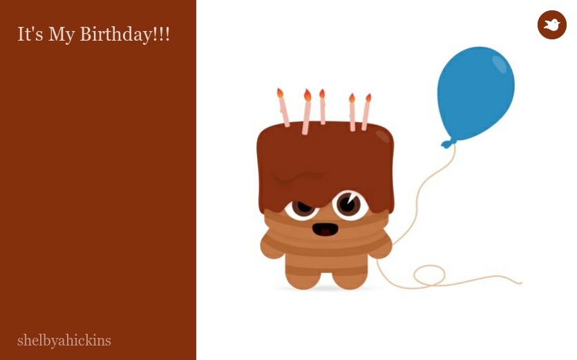 It's My Birthday!!!