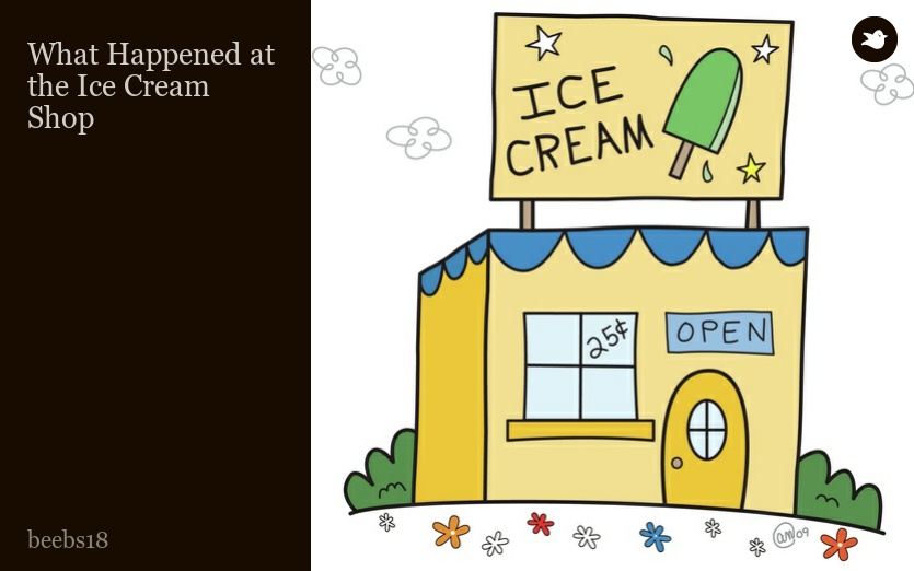 What Happened at the Ice Cream Shop