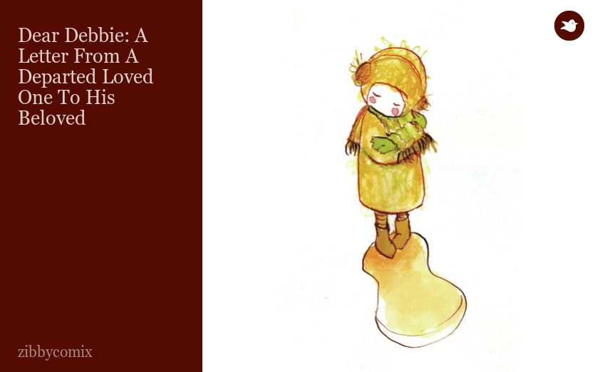 Dear Debbie: A Letter From A Departed Loved One To His Beloved