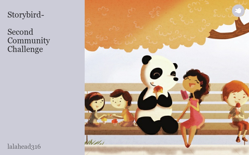 Storybird-

Second Community Challenge
