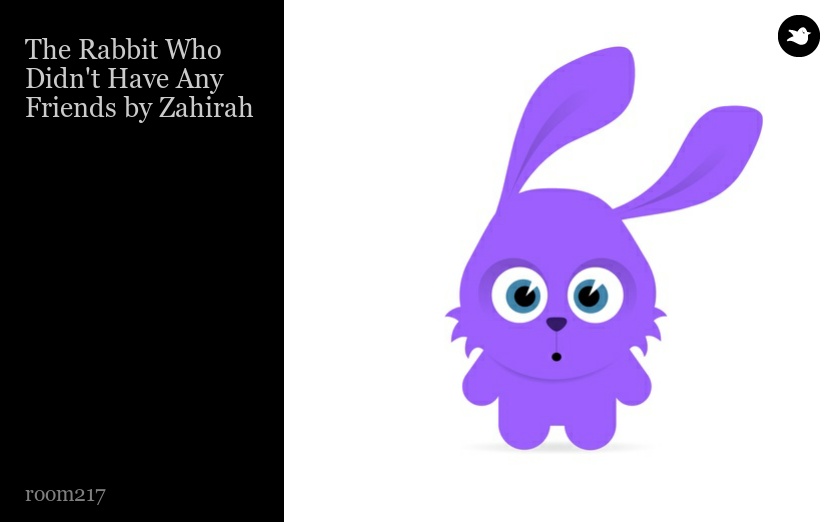 The Rabbit Who Didn't Have Any Friends by Zahirah