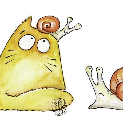 You've got snail! You've got snail!