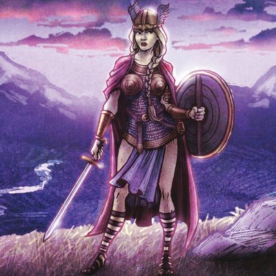 Valkyrie in the Mountains Valkyrie in the Mountains