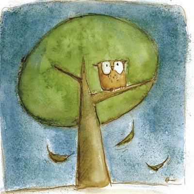 Owl on tree Owl on tree