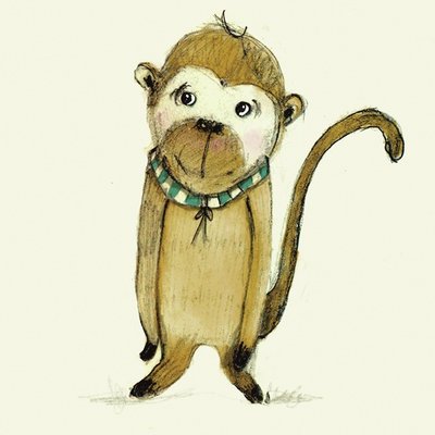 A monkey A monkey