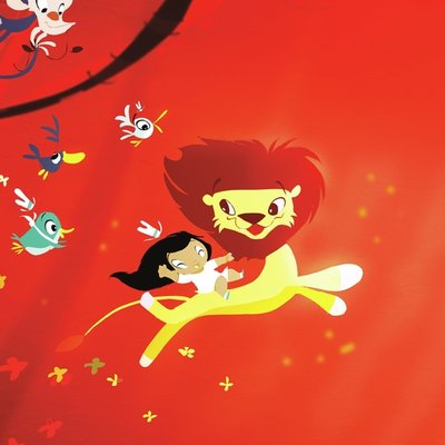riding my pet lion riding my pet lion