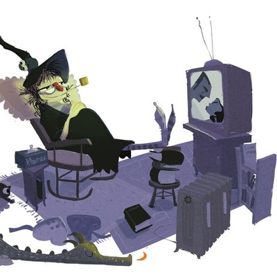 witch at home witch at home