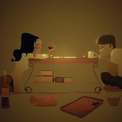 and we talked late into the night... and we talked late into the night...