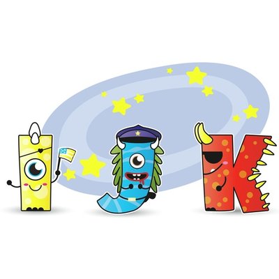 Monster I & J & K Monster I & J & K