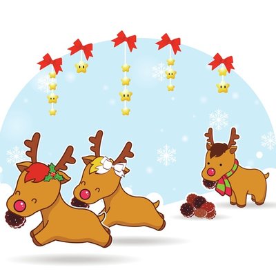 Reindeer Cookie Monsters! Reindeer Cookie Monsters!
