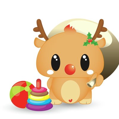 Reindeer Santa! Reindeer Santa!
