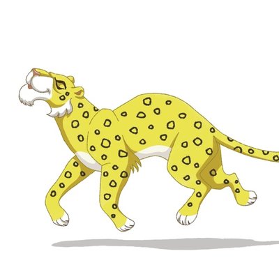 Leopard galloping Leopard galloping