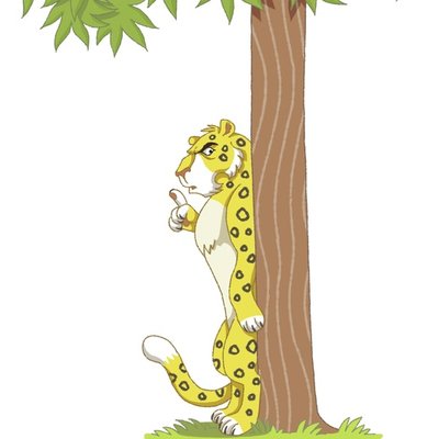 Leopard hide n seek Leopard hide n seek