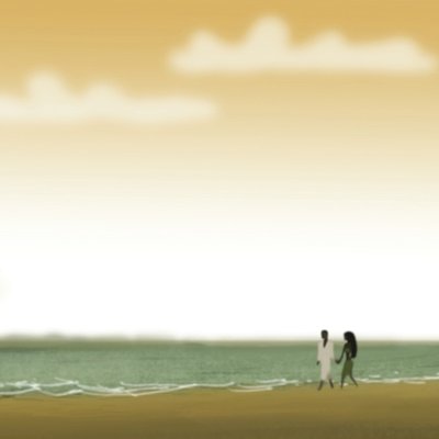 Walk on beach Walk on beach
