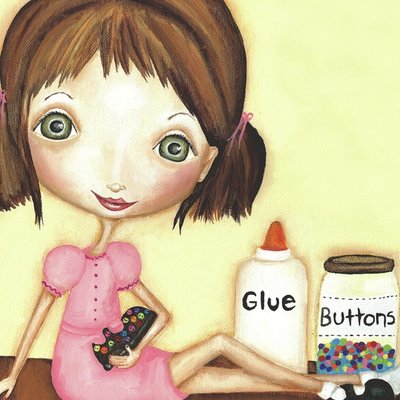 button girl button girl