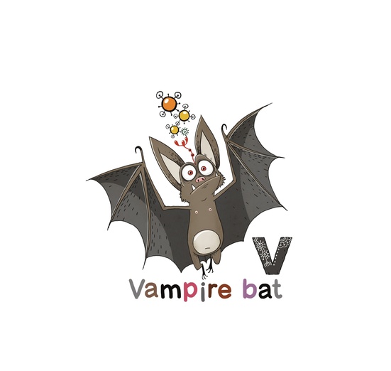 V-Vampire Bat by Bitskoff on Storybird