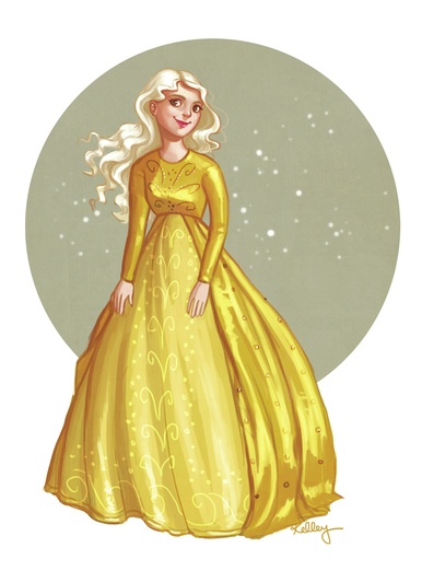 Golden Dress