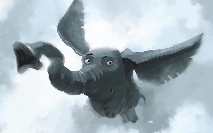 Flying Elephant by Creature Design on Storybird