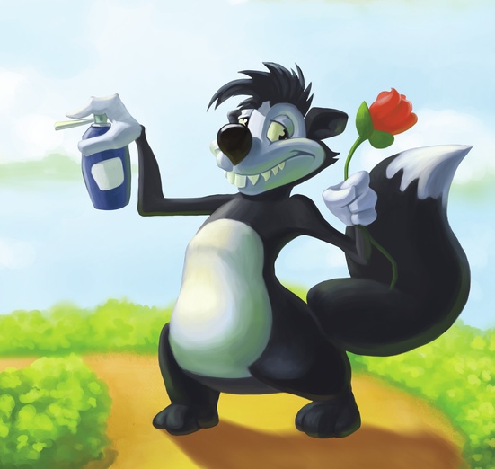 Skunk by Creature Design on Storybird