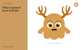 What surprised faces look like. What surprised faces look like.