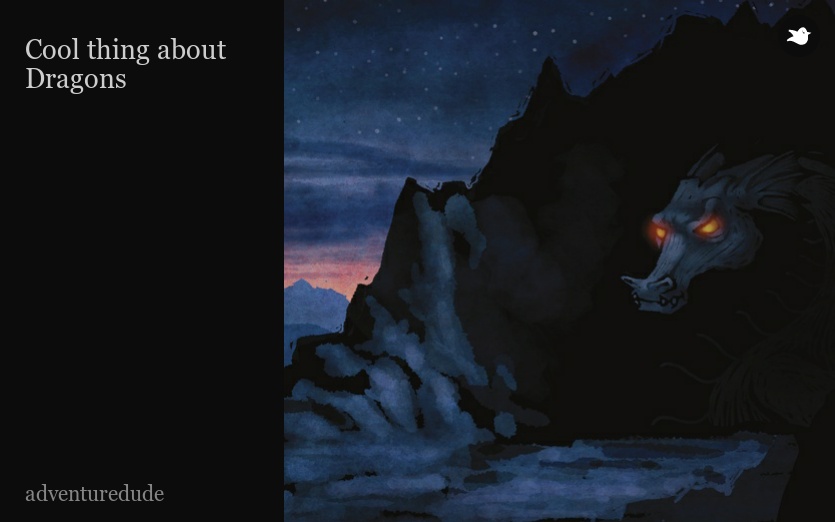 Cool thing about Dragons by adventuredude Storybird